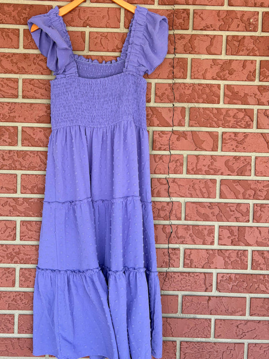 Sweet Rain Purple maxi dress