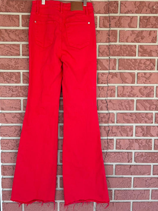 Judy Blues Red denim jeans