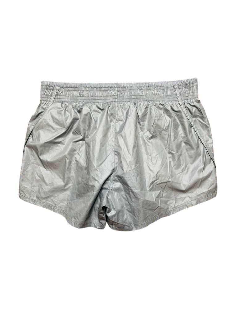 Nike silver running shorts