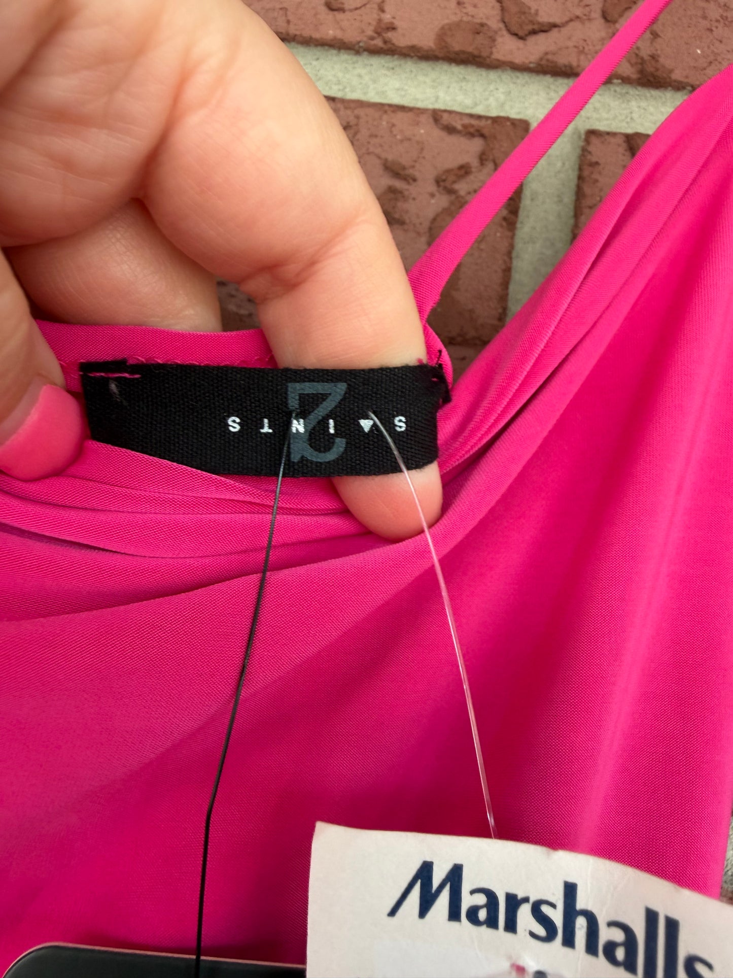 2Saints hot pink bodysuit
