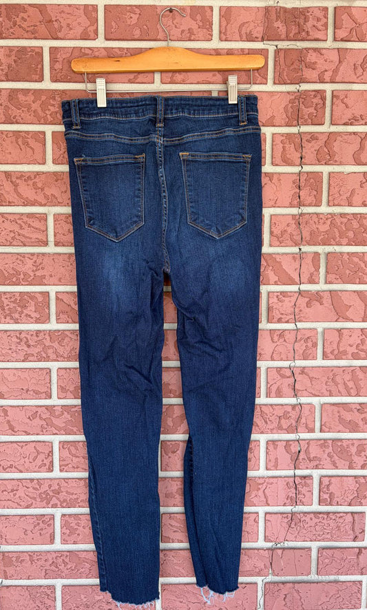 Fashion Nova dark denim jeans