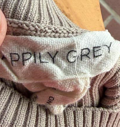 Happily Grey Ribbed Bodysuit