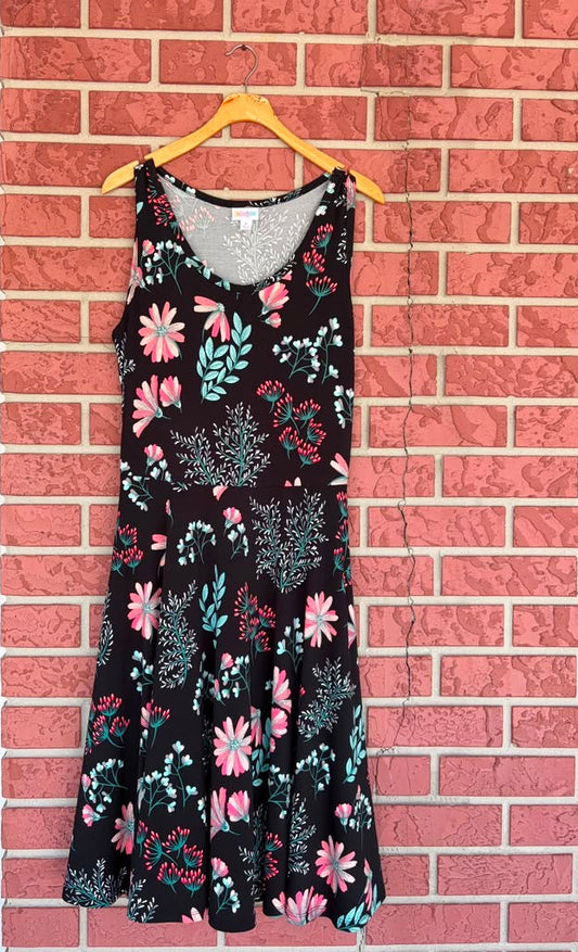 LuLaRoe Black Floral