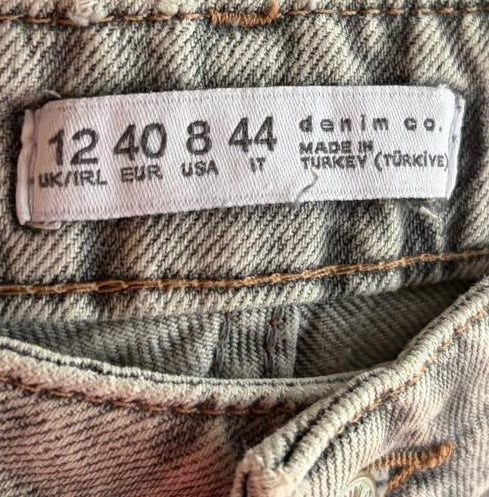 Denim Co. Light Black Wash Jeans