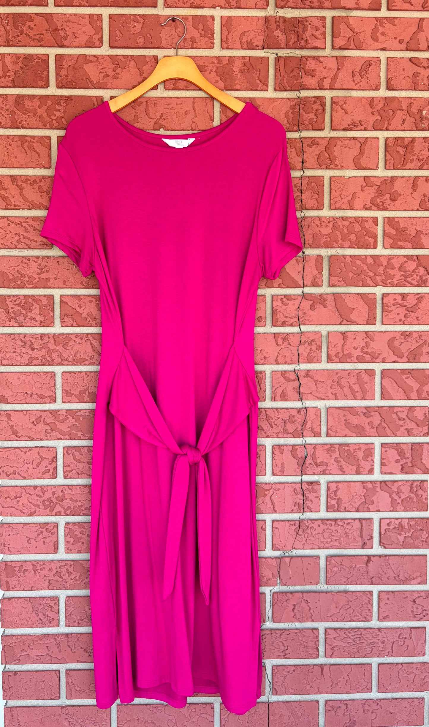 Time & Tru Dark Pink Dress