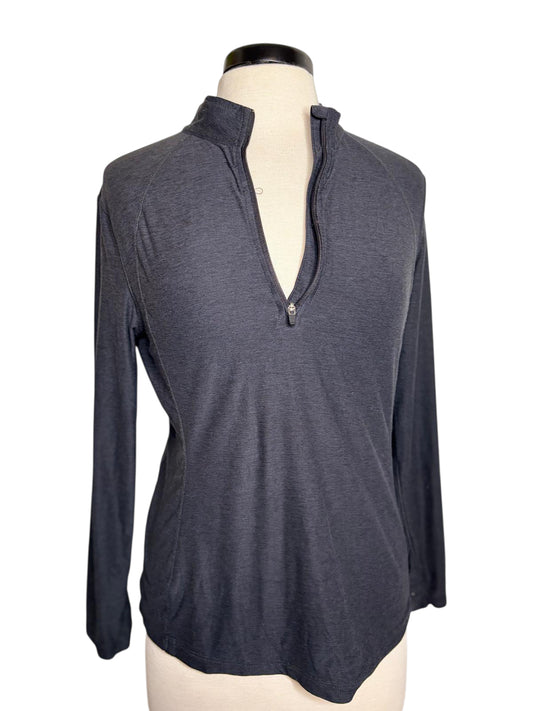 Athletic black pull over