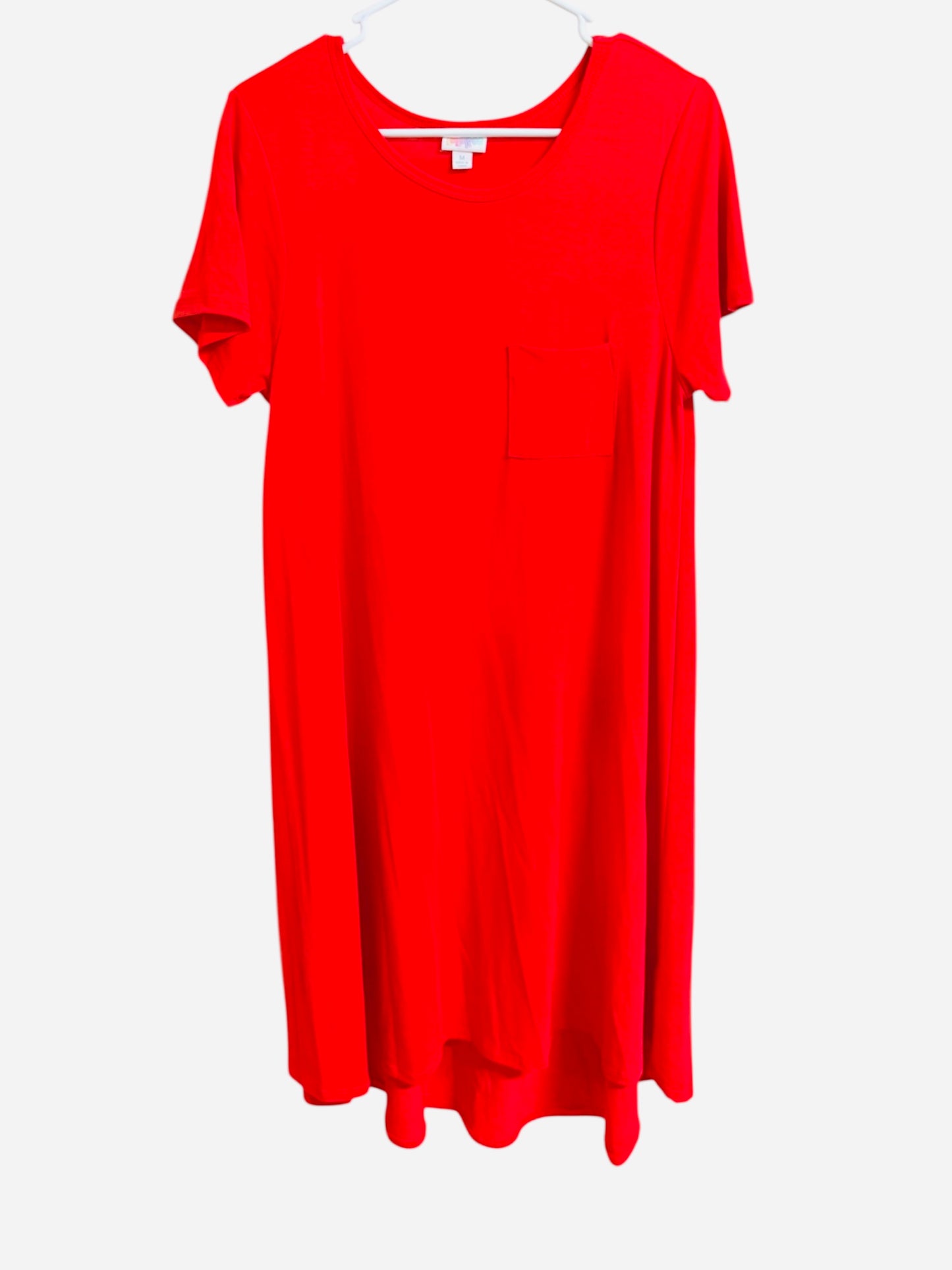 87 Lularoe red pocket dress maxi