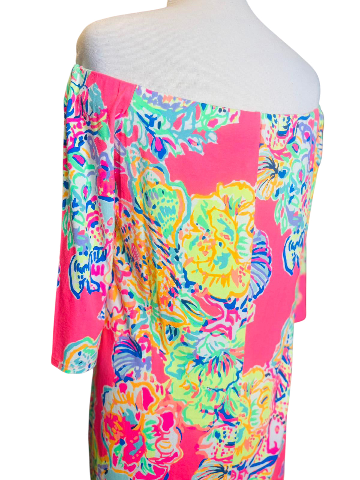 Lilly Pulitzer off shoulders dress