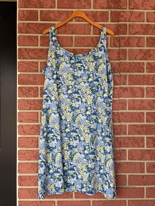 PFG floral tropical dress tunic