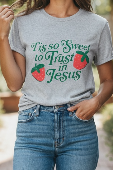 Tis so sweet to Trust in Jesus T-shirt