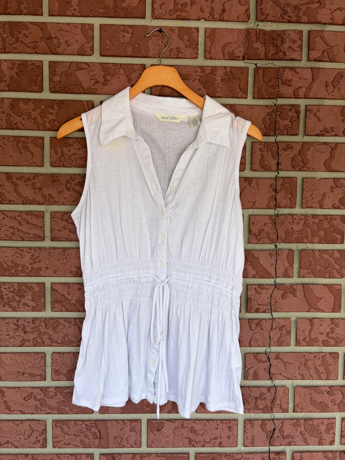 12113 Derek Heart White Top