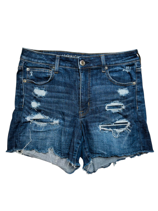 American eagle distress shorts