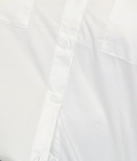 Not so basic white button up