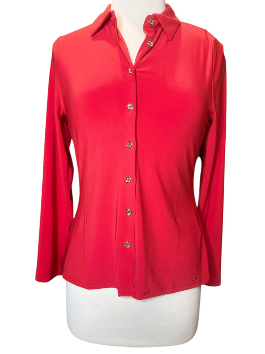 Tommy Hilfiger button up sheer top