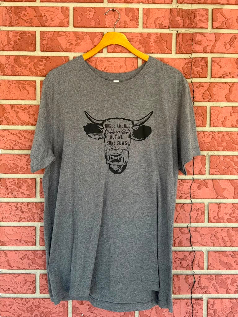 Roses & Cows Tee