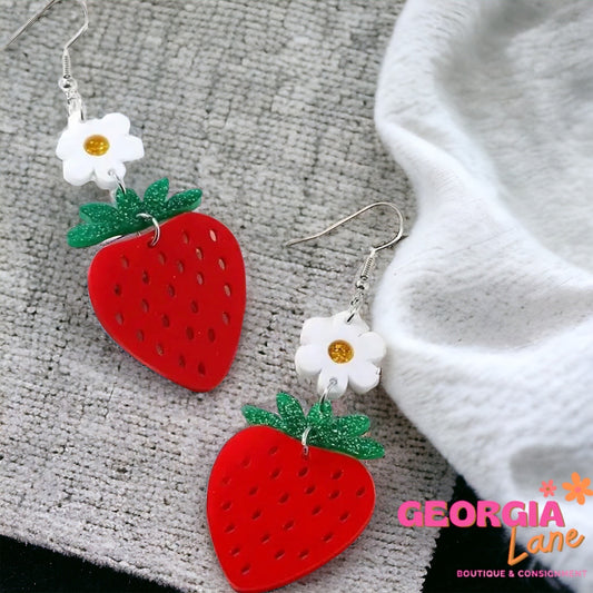 Strawberry Fields earrings