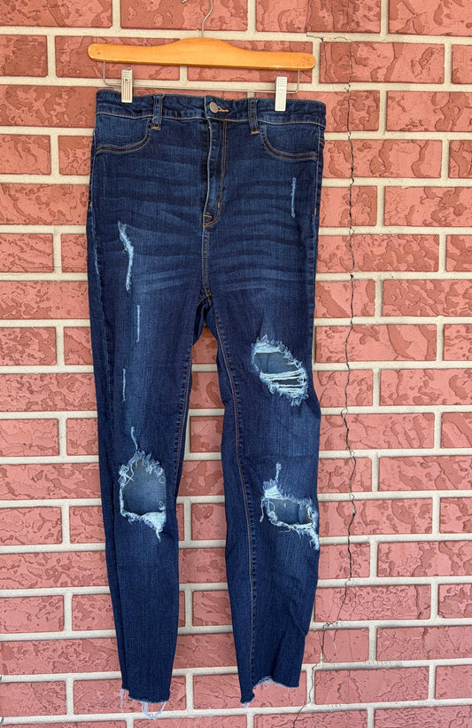 Fashion Nova dark denim jeans