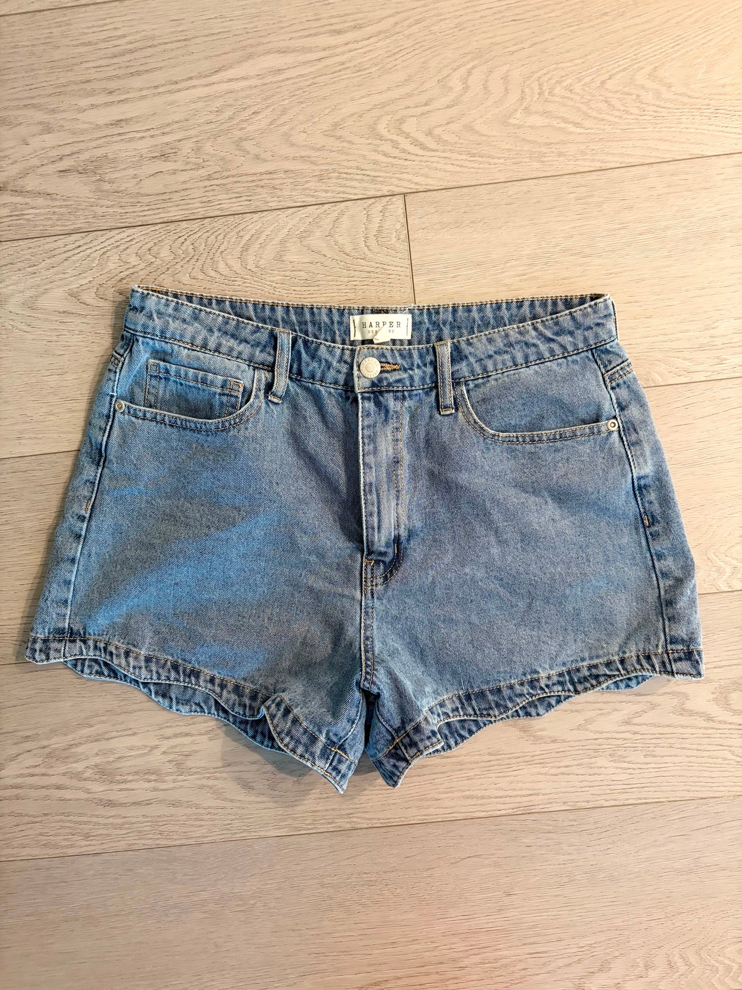 Harper denim shorts