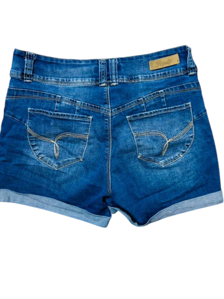Royalty dark denim Jean shorts