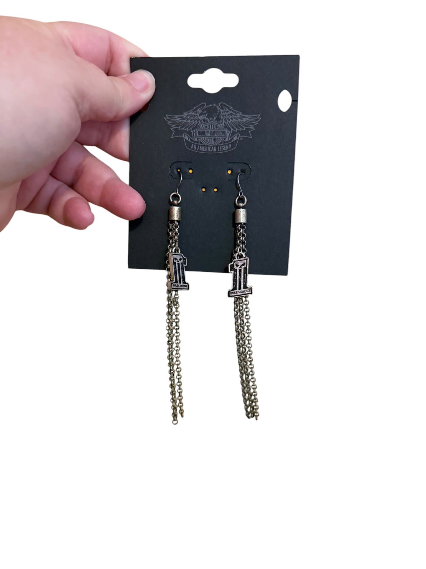 Harley Davidson earrings