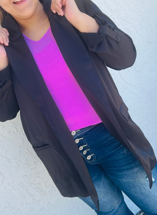 Black Blazer Statement Day