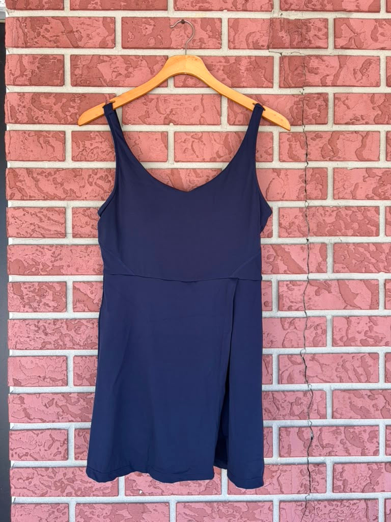 Navy blue set dress