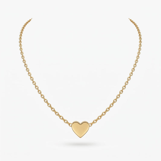 Gold Heart Necklace