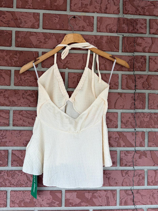 Sim & Sam Cream Top