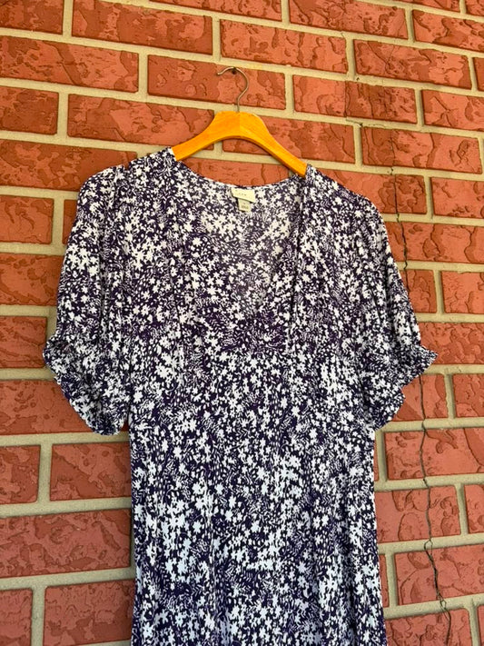 A New Day Purple Floral Dress
