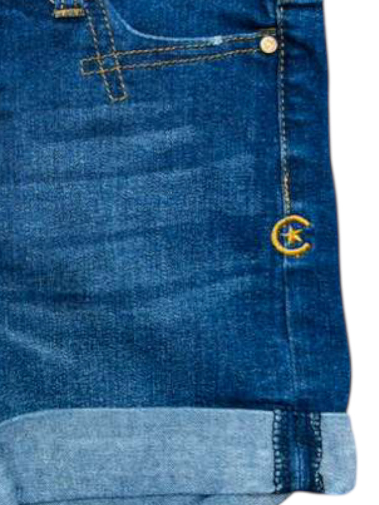 Celebrity Pink dark denim shorts