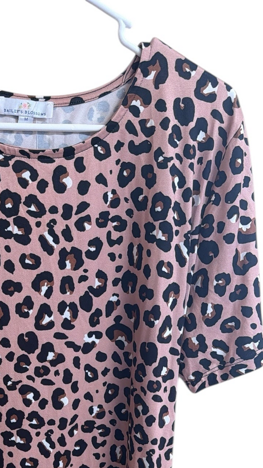 Baileys Blossoms cheetah dress