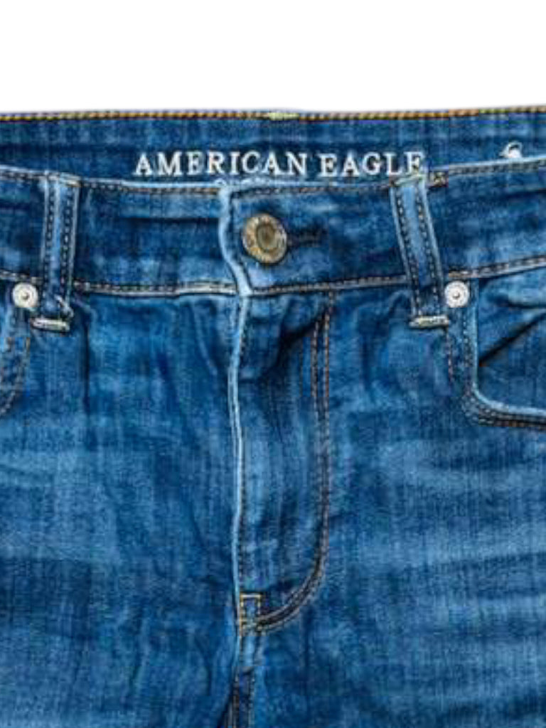 American Eagle dark denim shorts