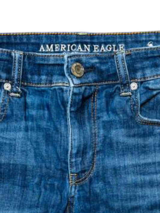 American Eagle dark denim shorts