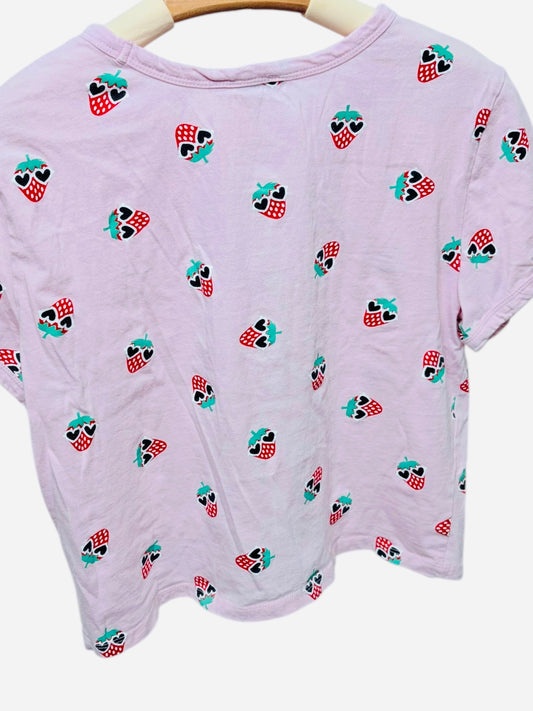 Fun Strawberry crop top