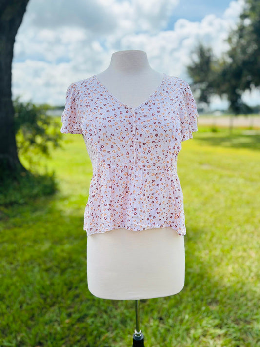 Urban Romantics floral top