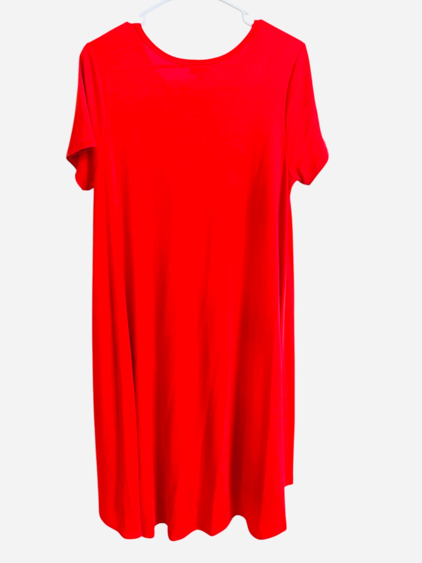 87 Lularoe red pocket dress maxi