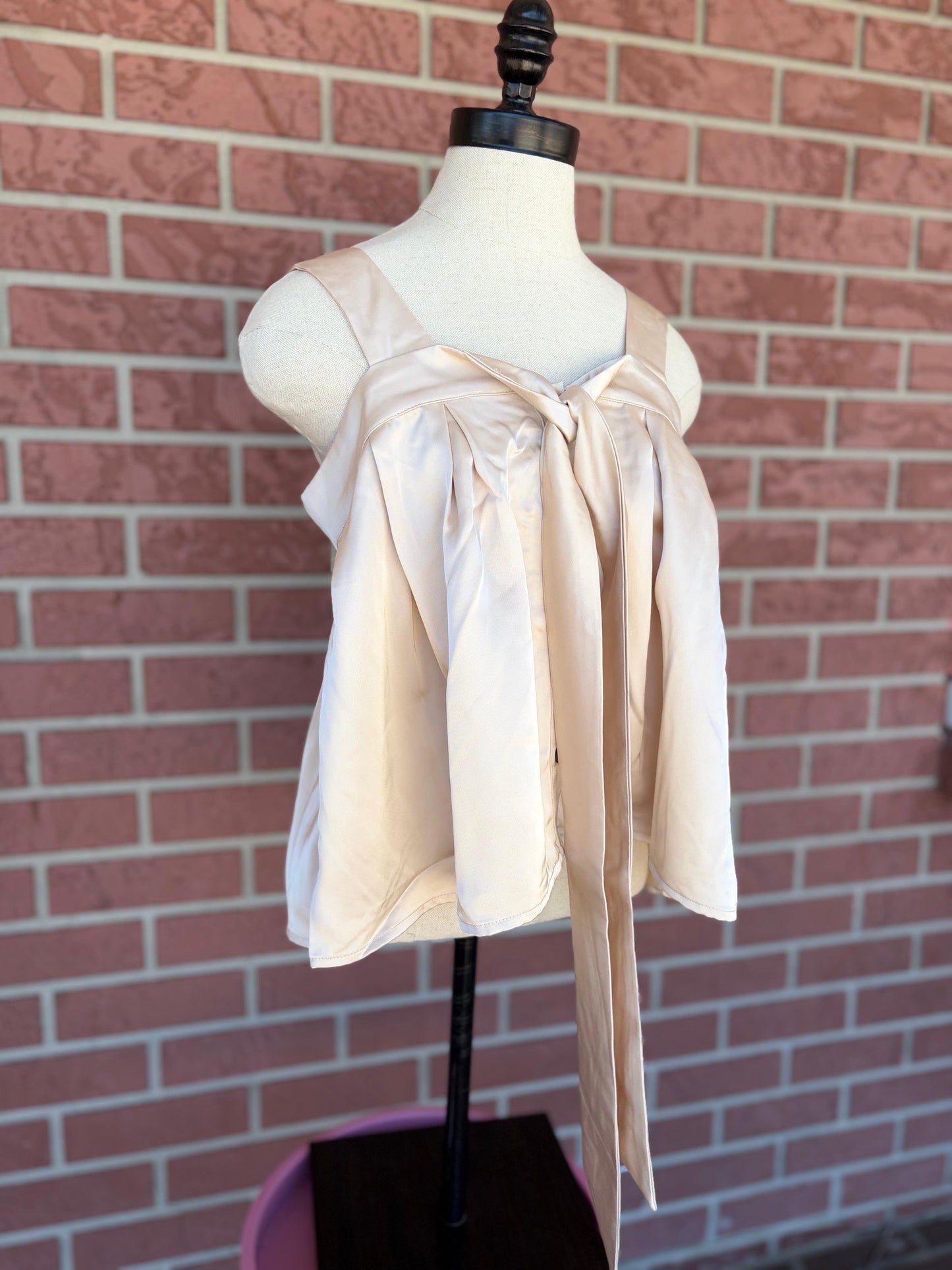 Shimmer of Summer Cream Top