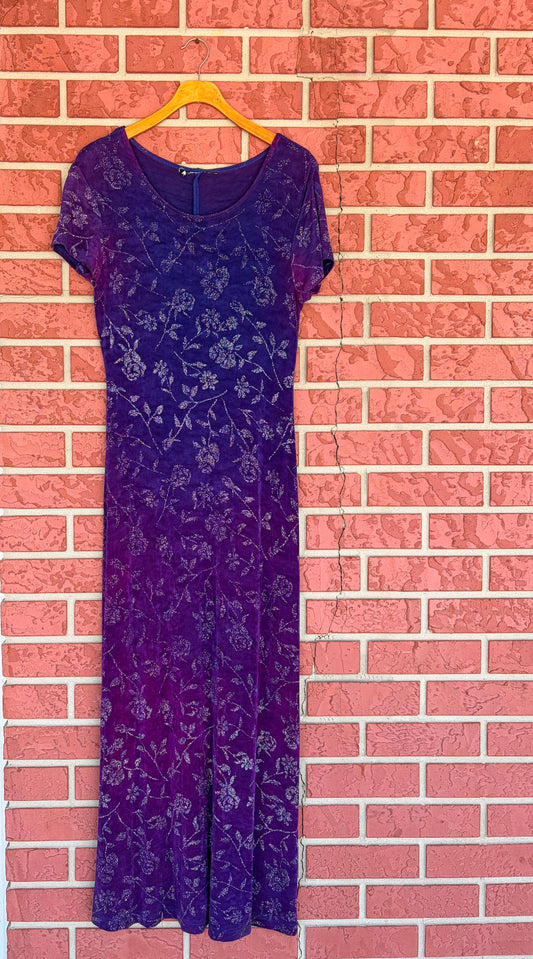 Purple Rose Sparkly Dress