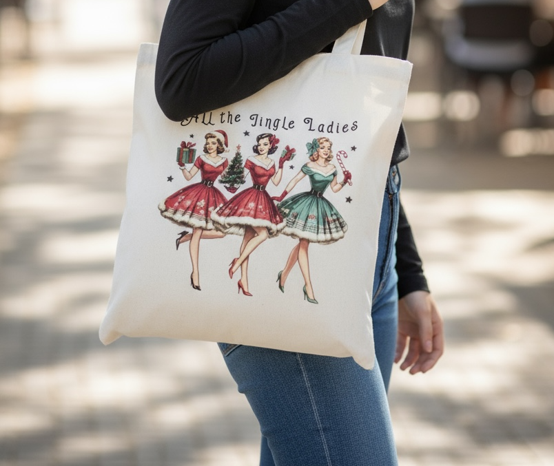 ALL THE JINGLE LADIES! Canvas bag