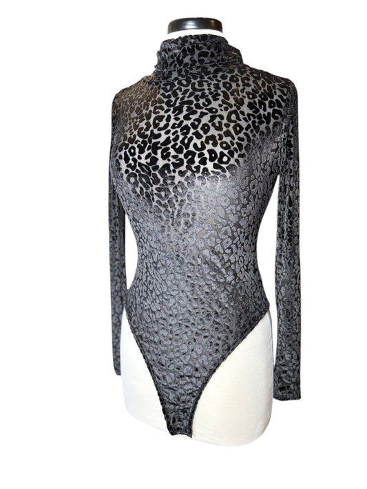Cheetah print body suit