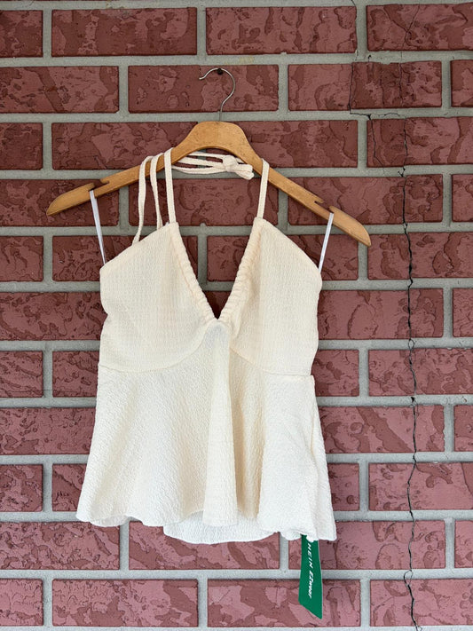 Sim & Sam Cream Top