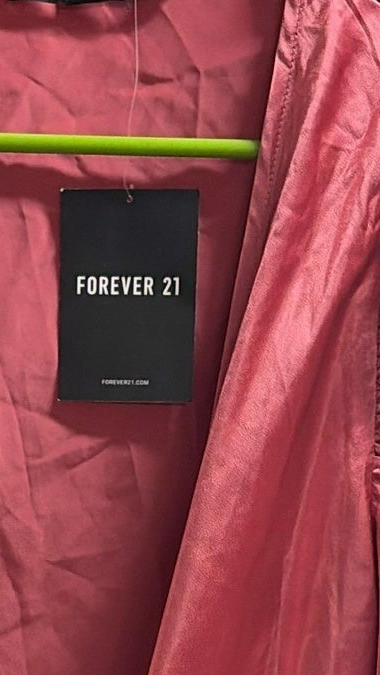 Forever 21 silk wrap top