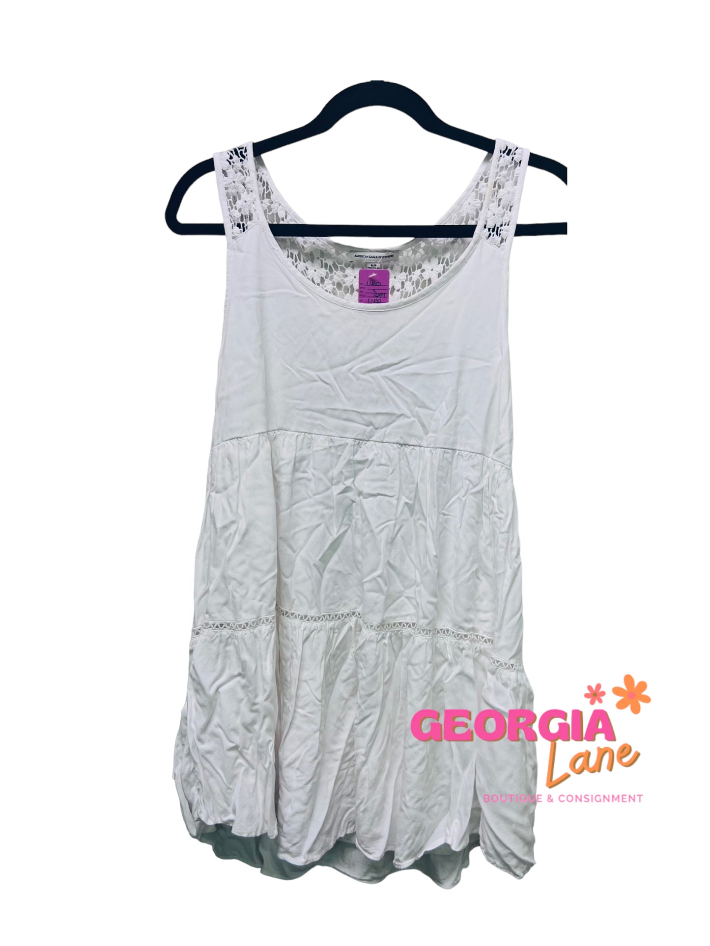 American Eagle dress white