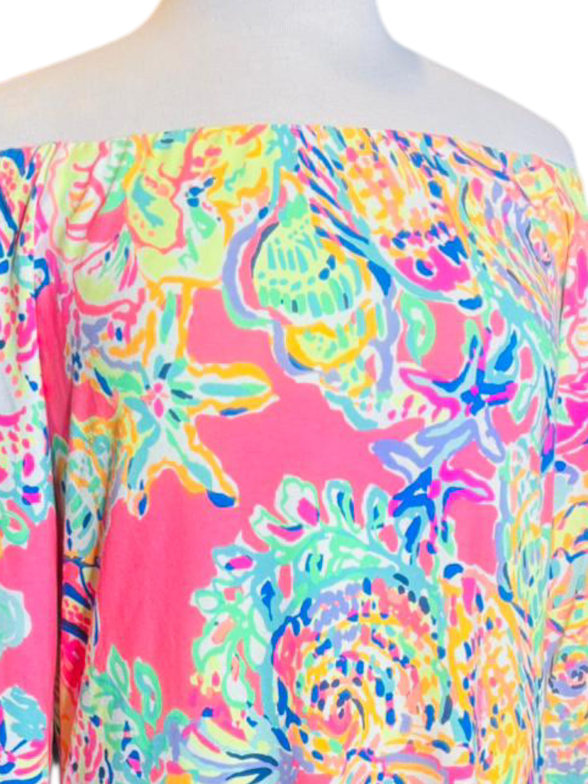 Lilly Pulitzer off shoulders dress