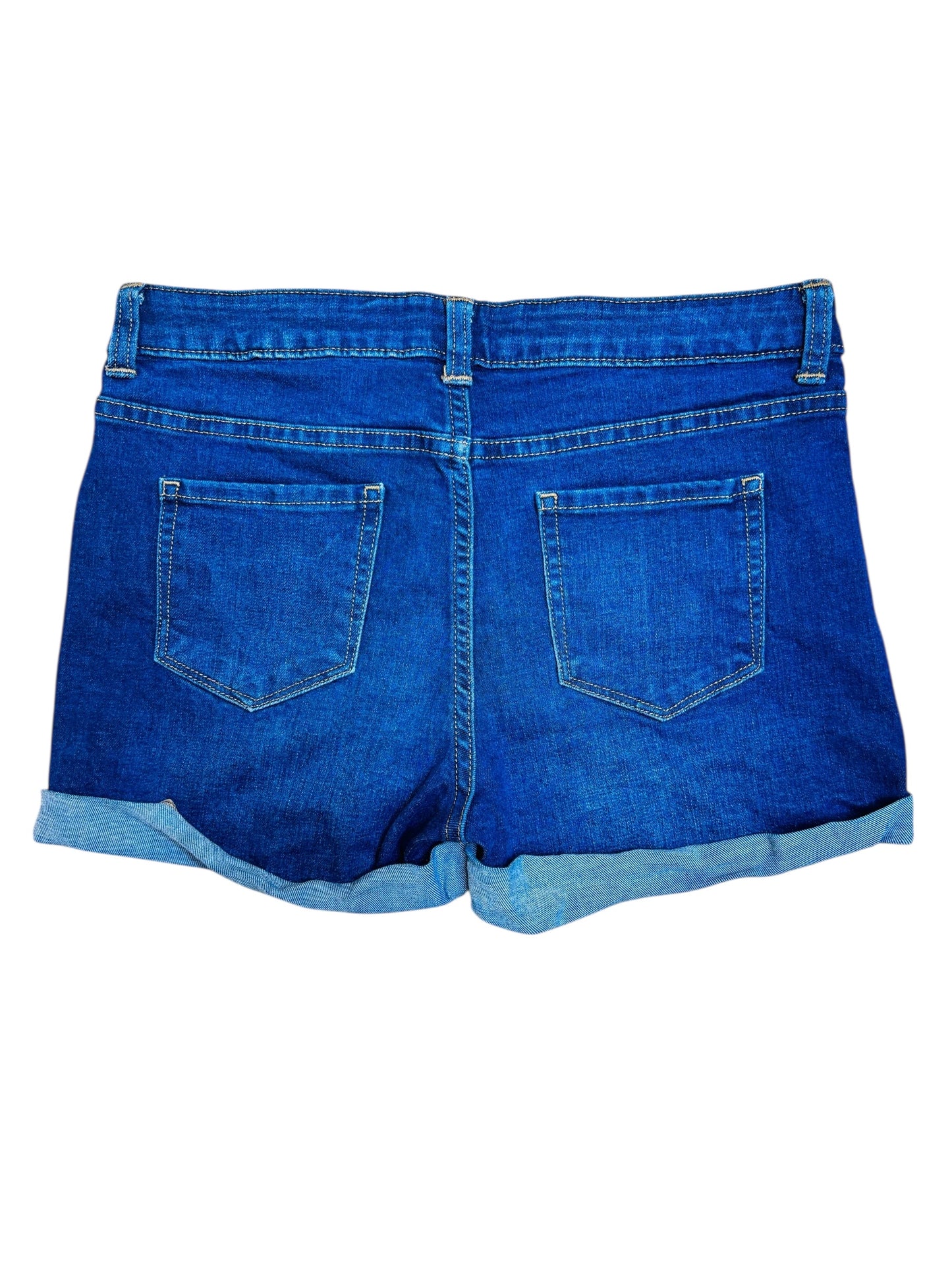Blue nation denim short