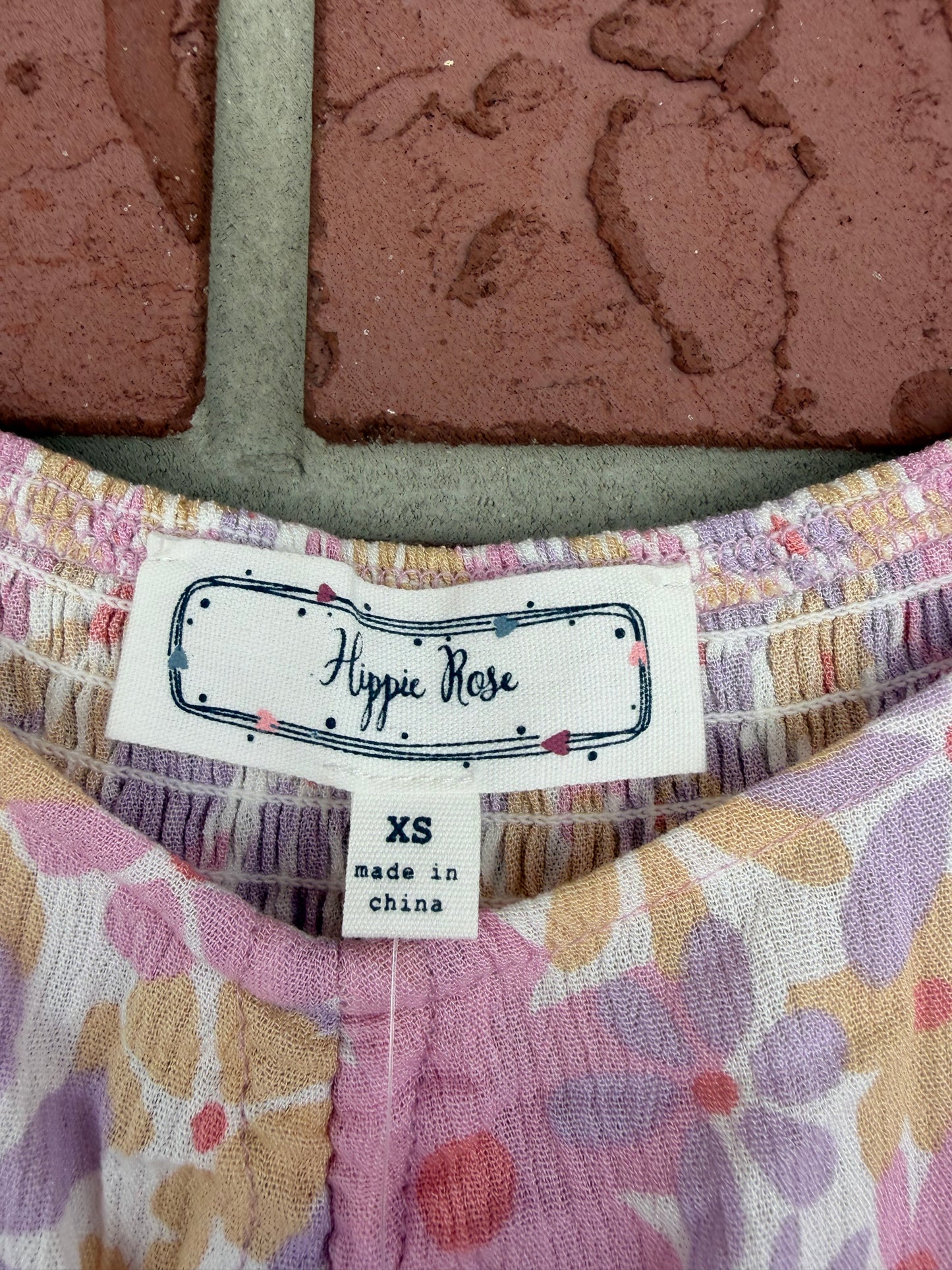 Hippie Rose Pink Purple top
