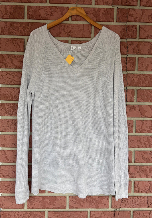 GAP Sparkly Grey Long Sleeve Sweater