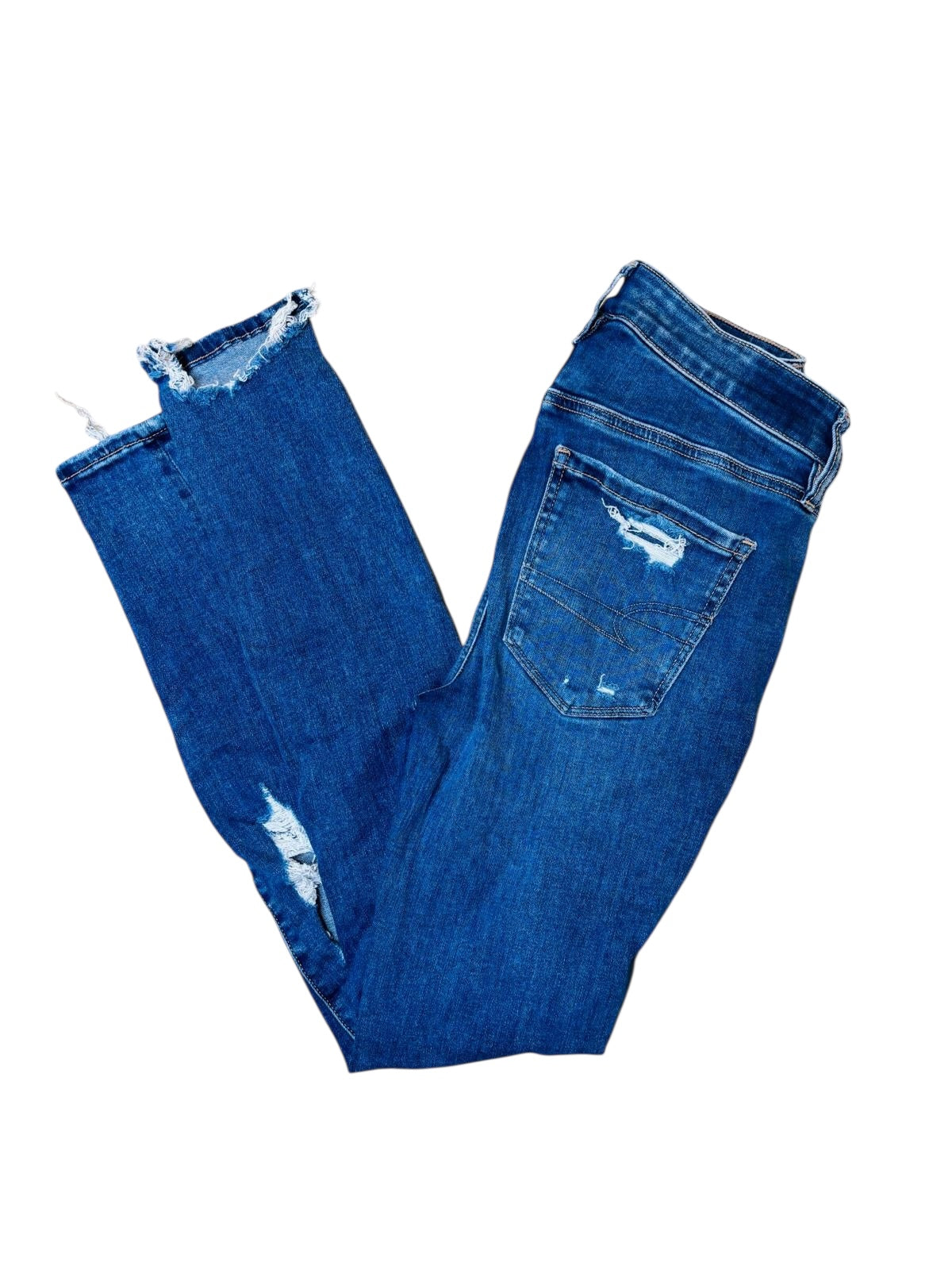 Skinny dark wash denim