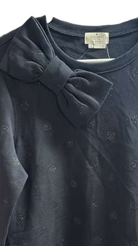 Kate Spade NWT sweater black with bow