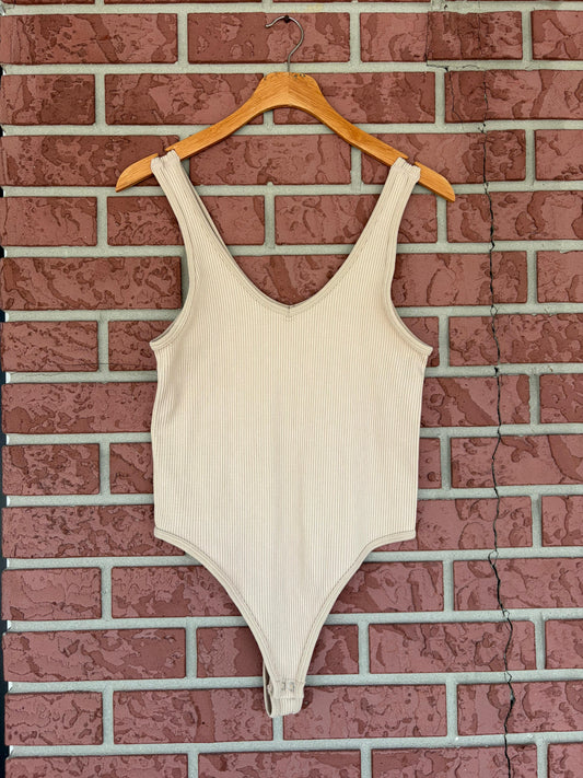 Gypsy & Jade Cream Bodysuit